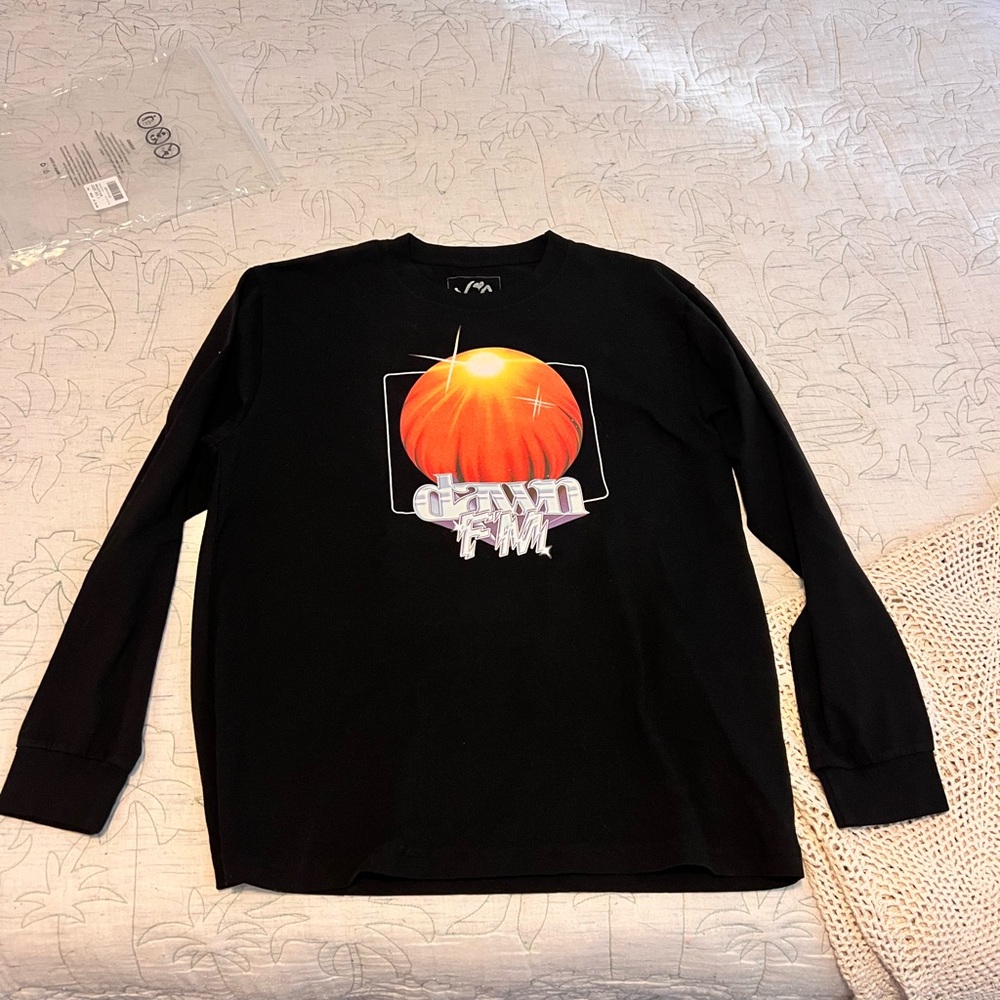 The Weeknd Dawn FM Long Sleeve T shirt